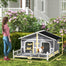 pawhut-niche-en-bois-double-avec-porche-et-toit-asphalte-imperm-able-pour-chiens image 4