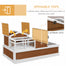 pawhut-maison-tortue-bois-2-tages-3-pi-ces-44-avec-balcon-et-toit-ouvrable-caf image 6