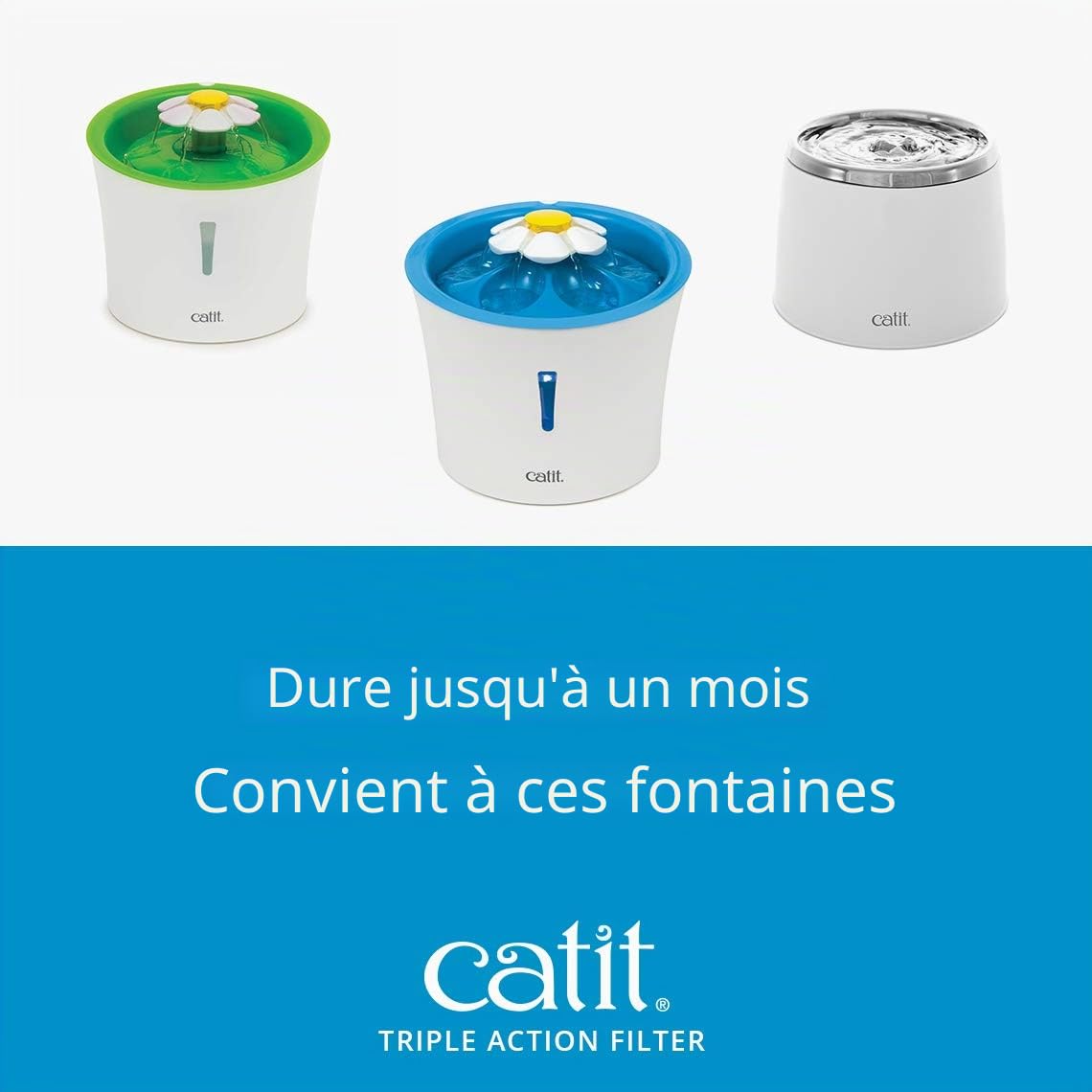 catit-filtres-triple-action-pour-fontaine-eau-chat-pack-de-5 image 5