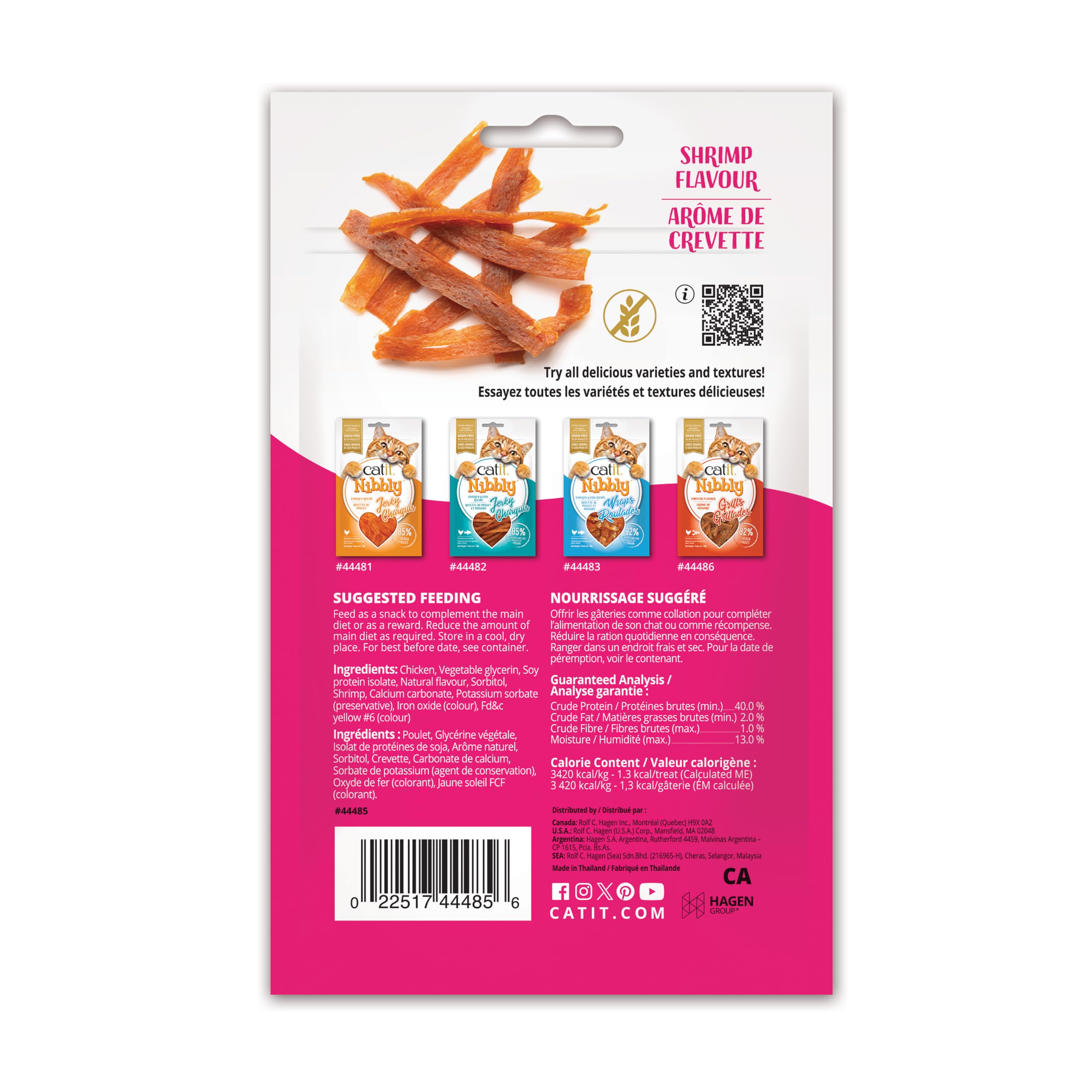 catit-nibbly-grills-lamelles-m-cher-poulet-et-crevettes-pour-chat-30-g image 2