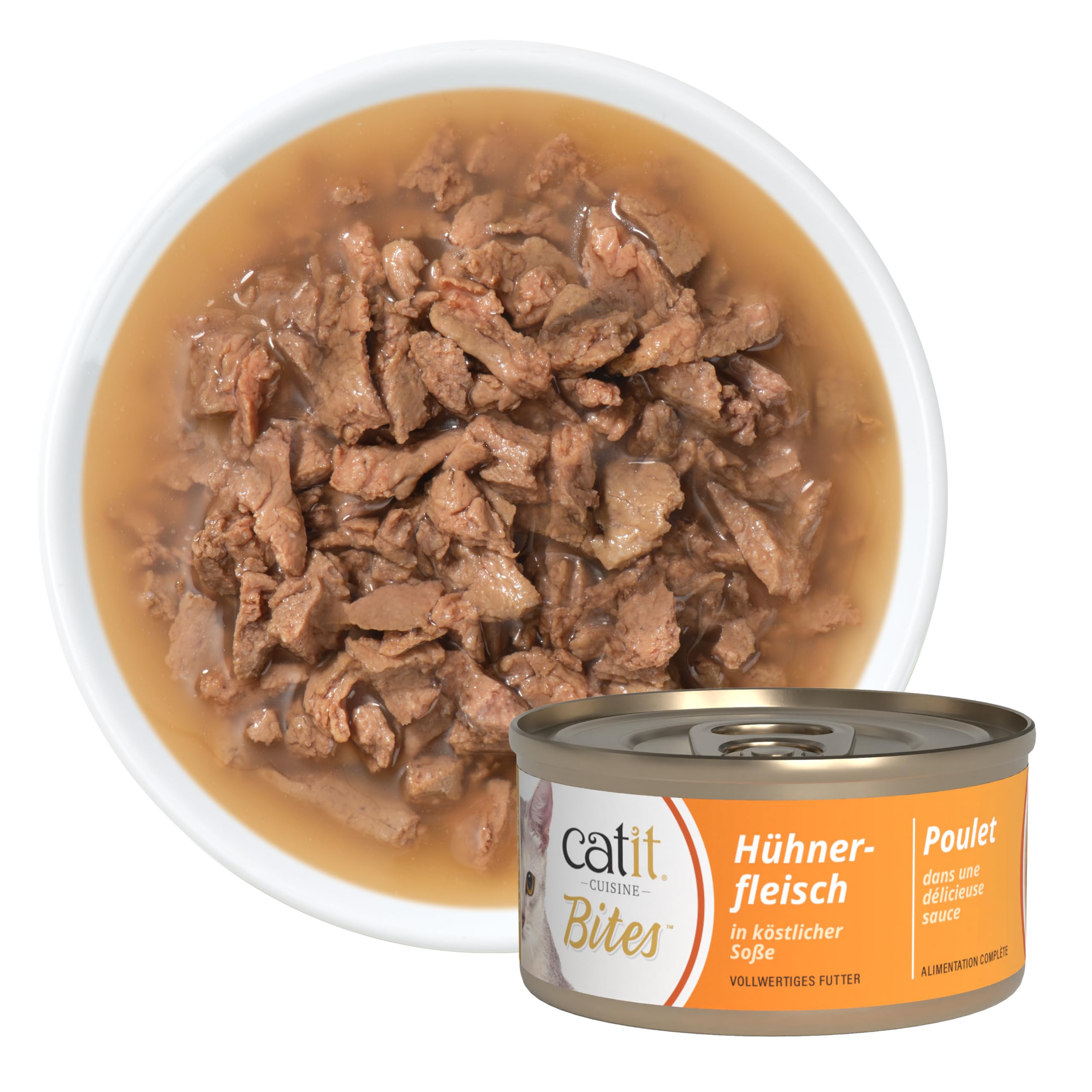 catit-cuisine-viande-de-poulet-aliment-complet-pour-chat-adulte-75-g image 3