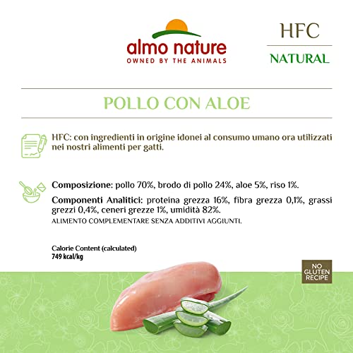 almo-nature-hfc-natural-nourriture-humide-pour-chat-adulte-poulet-l-aloe-70-g-x- image 8