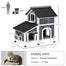 pawhut-maison-chat-ext-rieur-avec-toit-imperm-able-et-entr-es-multiples-gris image 5