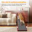 pawhut-rampe-pour-chien-185-cm-pour-lit-canap-avec-barri-res-marron image 8