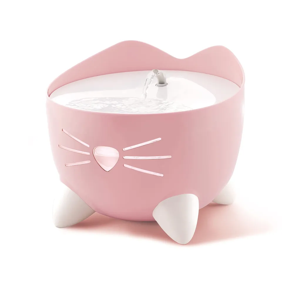 catit-pixi-fontaine-eau-pour-chat-2-5-l-rose image 1