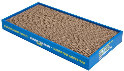 catit-griffoir-pour-chat-ondul-avec-herbe-chat image 7