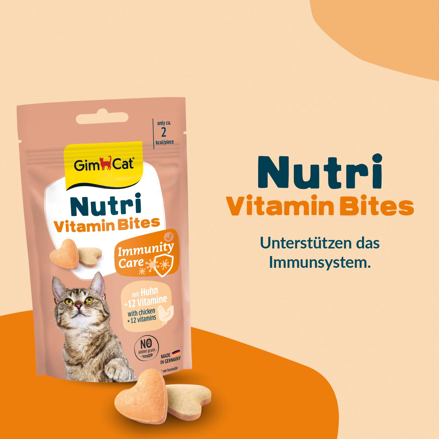 gimcat-nutri-bites-vitamine-au-poulet-friandise-chat-425-g image 2