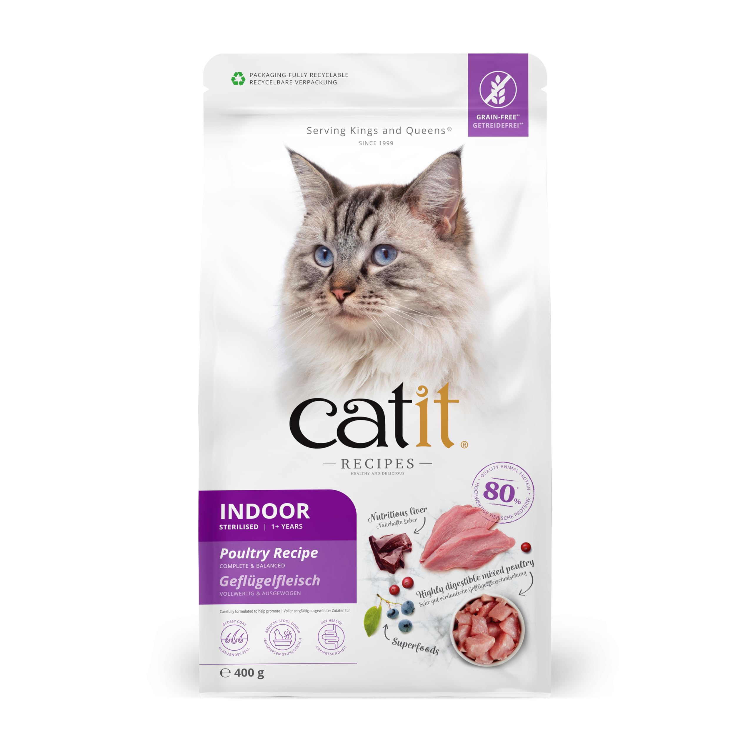 catit-recettes-la-volaille-croquettes-pour-chat-adulte-st-rilis-d-int-rieur-400- image 1