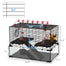 pawhut-cage-hamster-extra-large-31-avec-tunnel-base-verre-profonde-roue-et-biber image 6