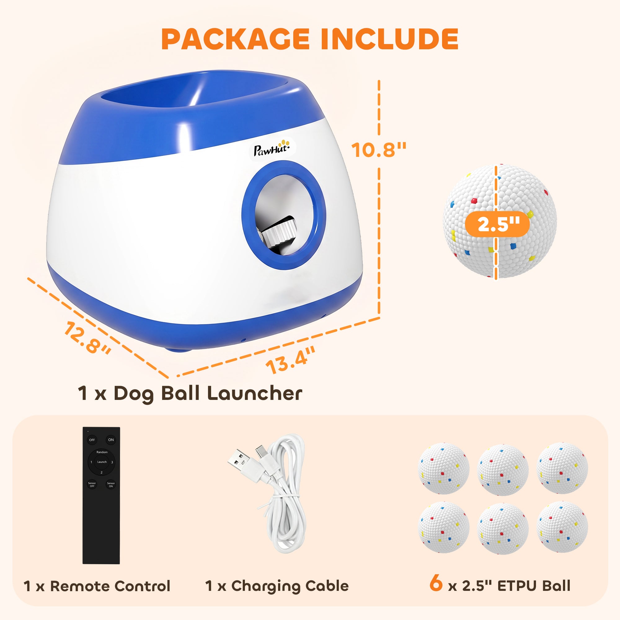 pawhut-lanceur-de-balles-automatique-pour-chien-t-l-commande-3-distances-6-balle image 5