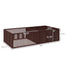 pawhut-caisse-de-mise-bas-pour-chienne-et-chiots-206-x-99-x-51-cm-avec-portes-am image 4