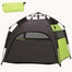 pawhut-tente-pop-up-pour-grands-chiens-avec-sac-vert image 2
