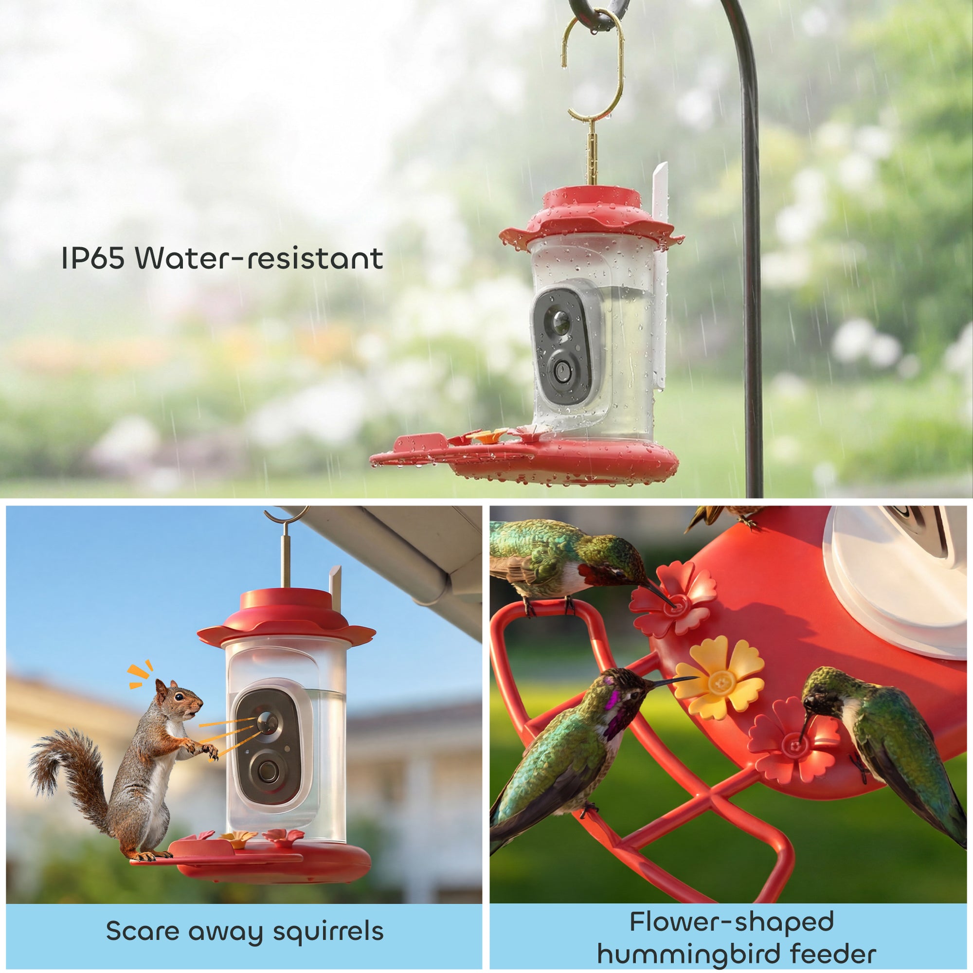 pawhut-mangeoire-oiseaux-avec-cam-ra-2k-ai-16000-esp-ces-solaire-3w-et-alertes-l image 8
