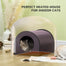pawhut-niche-d-me-chauffante-pour-chat-portable-imperm-able-marron image 8