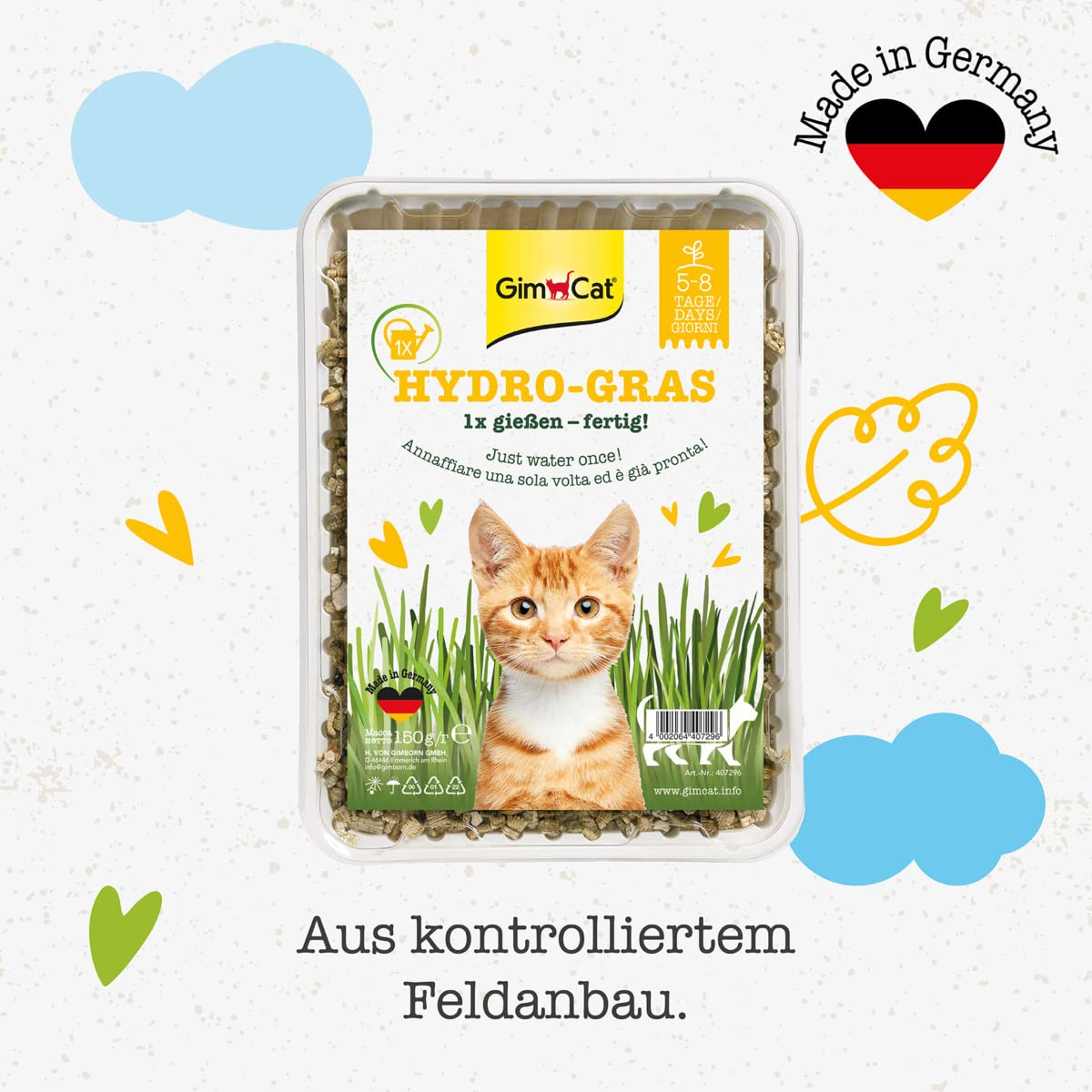 gimcat-hydro-gras-herbe-chat-fra-che-cultiver-150-g image 3