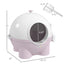 pawhut-bac-liti-re-ferm-xxl-avec-porte-et-p-dale-rose-clair image 5