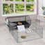 pawhut-cage-hamster-35-pliable-roulettes-avec-rampes-et-accessoires-verre image 3