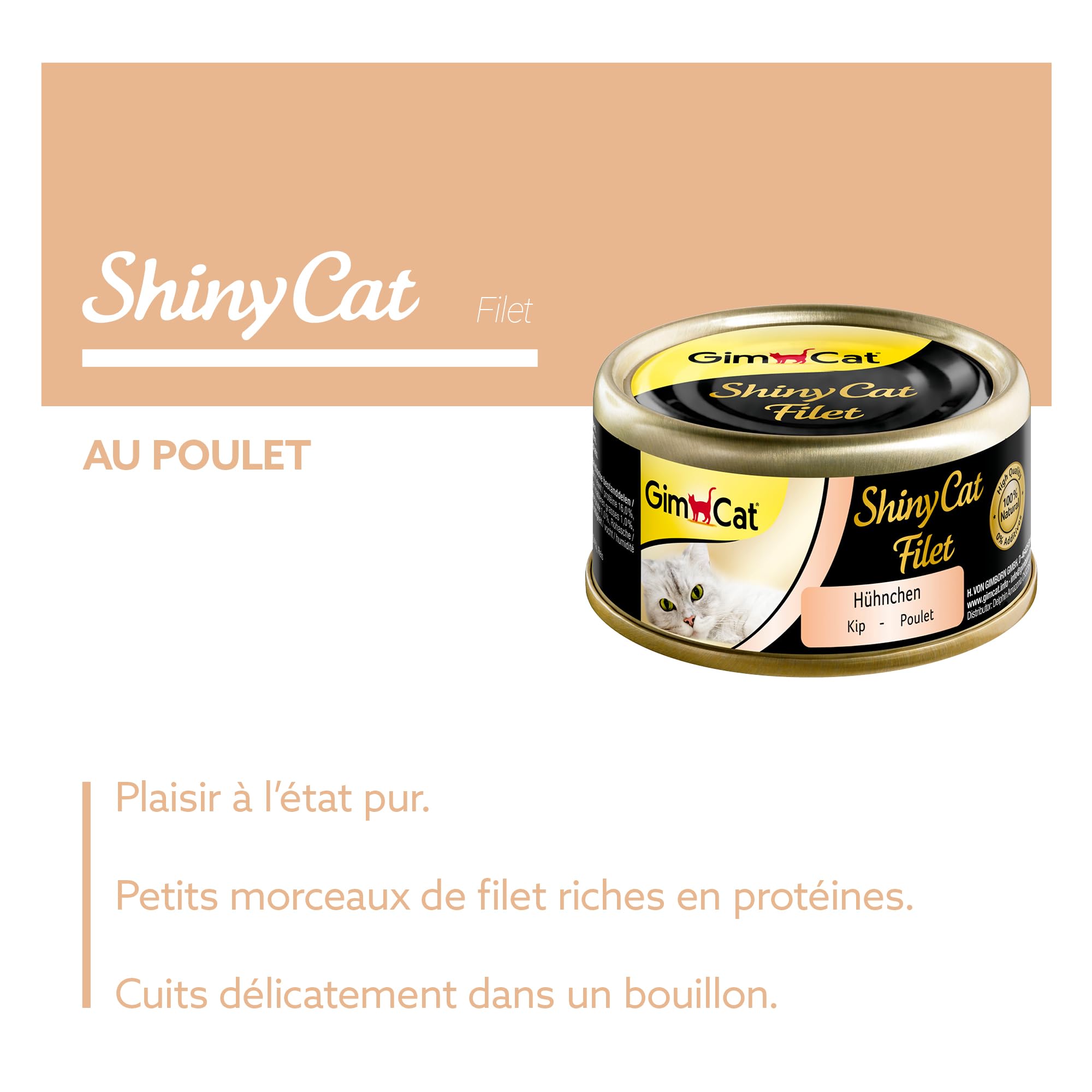 gimcat-shinycat-filet-poulet-aliment-humide-pour-chats-adultes-24-bo-tes-de-70-g image 2