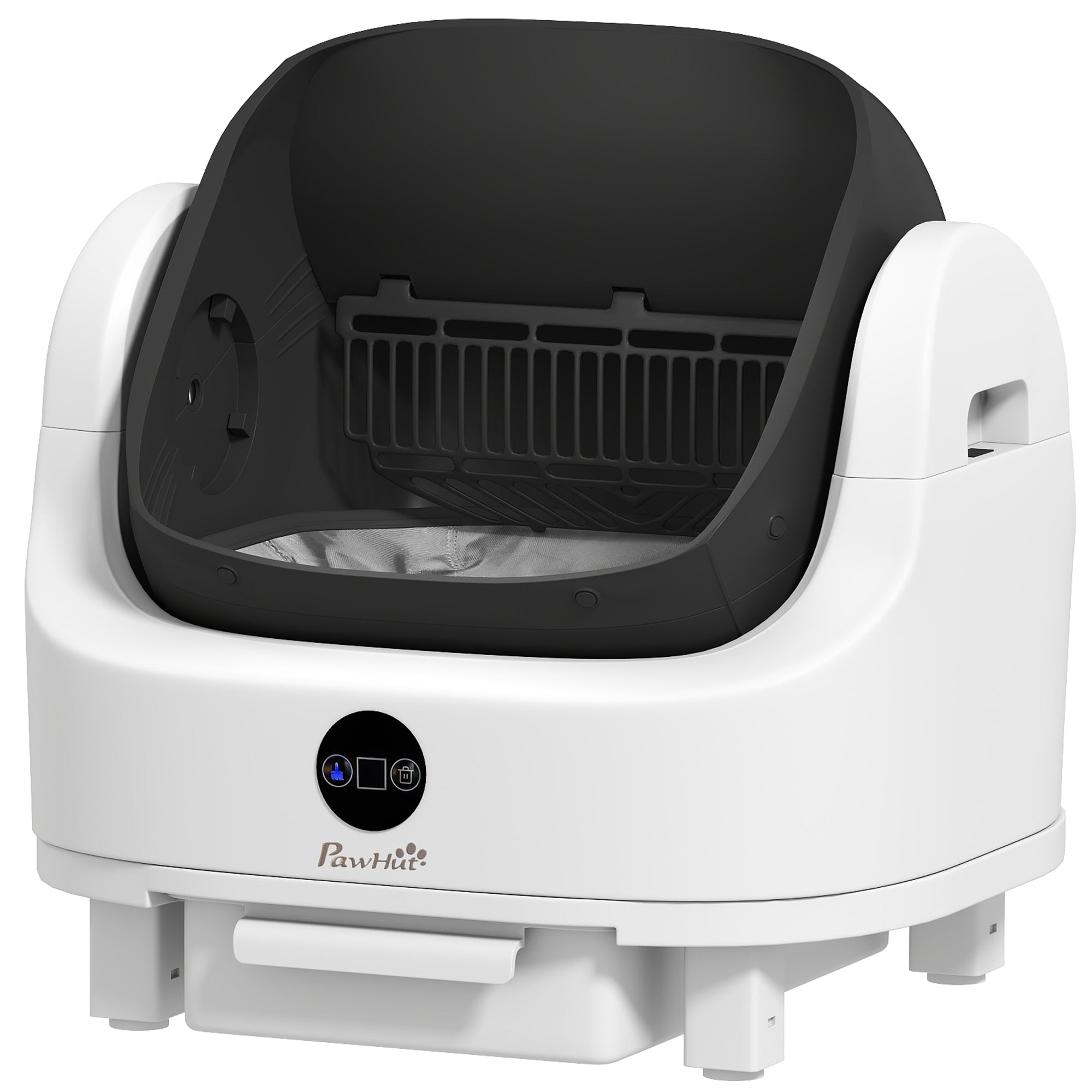 pawhut-liti-re-autonettoyante-ouverture-dessus-pour-chats-seniors image 2