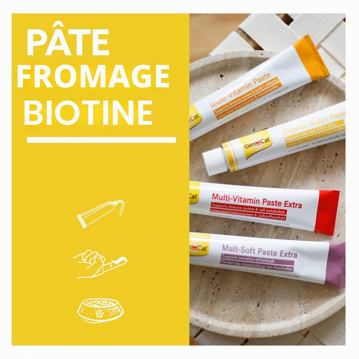 gimcat-p-te-cheese-biotin-p-te-pour-chat-au-fromage-tube-100-g image 5