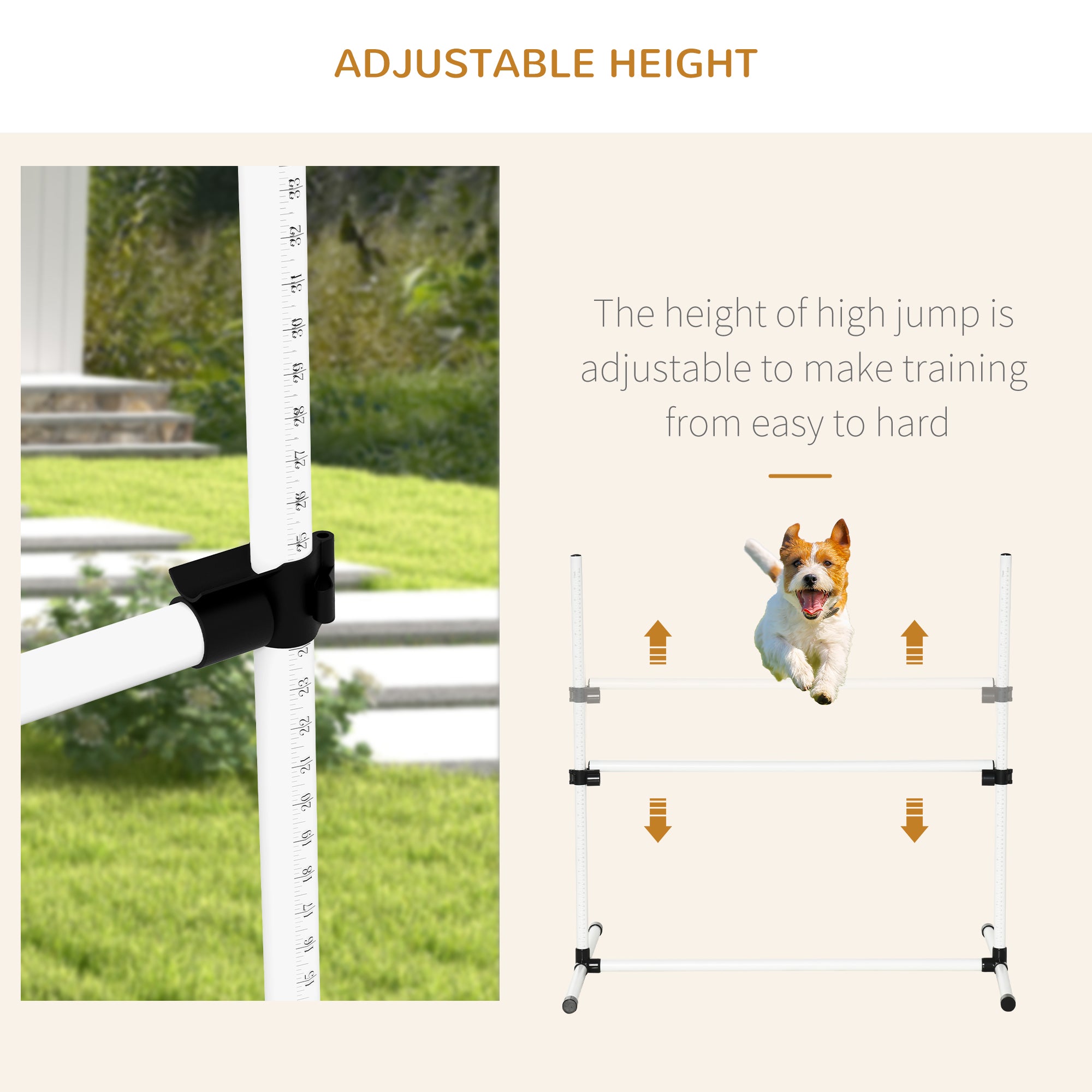pawhut-kit-d-agilit-chien-4-sauts-r-glables-blanc image 7