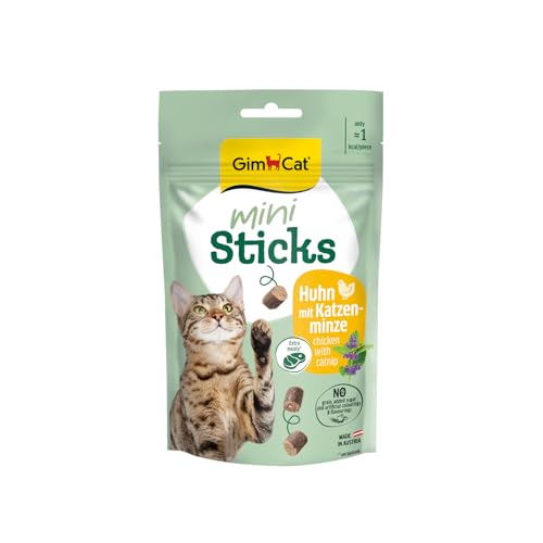 gimcat-mini-sticks-poulet-avec-herbe-chat-friandise-pour-chat-50-g image 8
