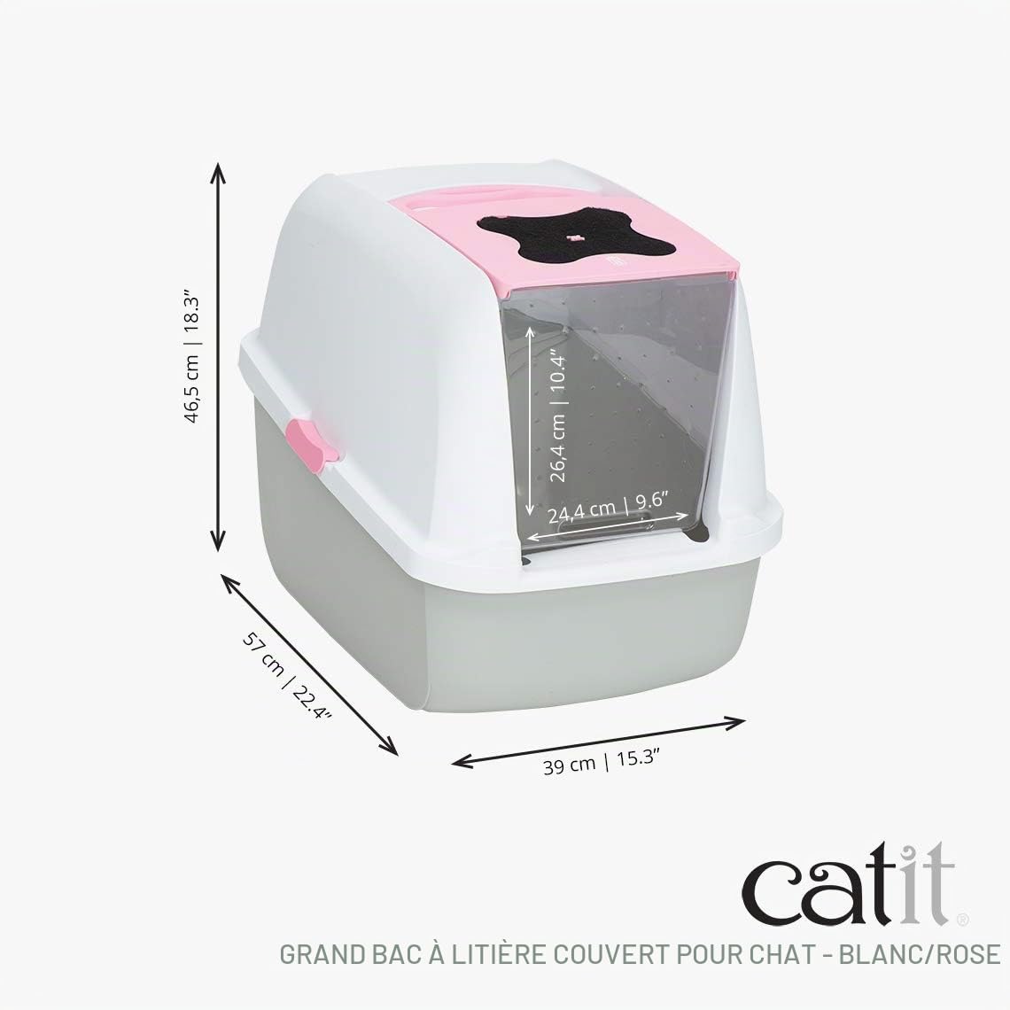 catit-maison-de-toilette-rose-bac-liti-re-ferm-57-x-46-5-x-39-cm image 7