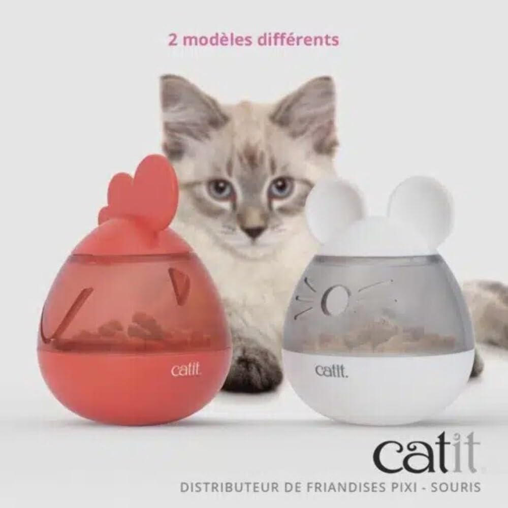catit-pixi-distributeur-de-friandises-interactif-pour-chat-jouet-souris-bascule image 2