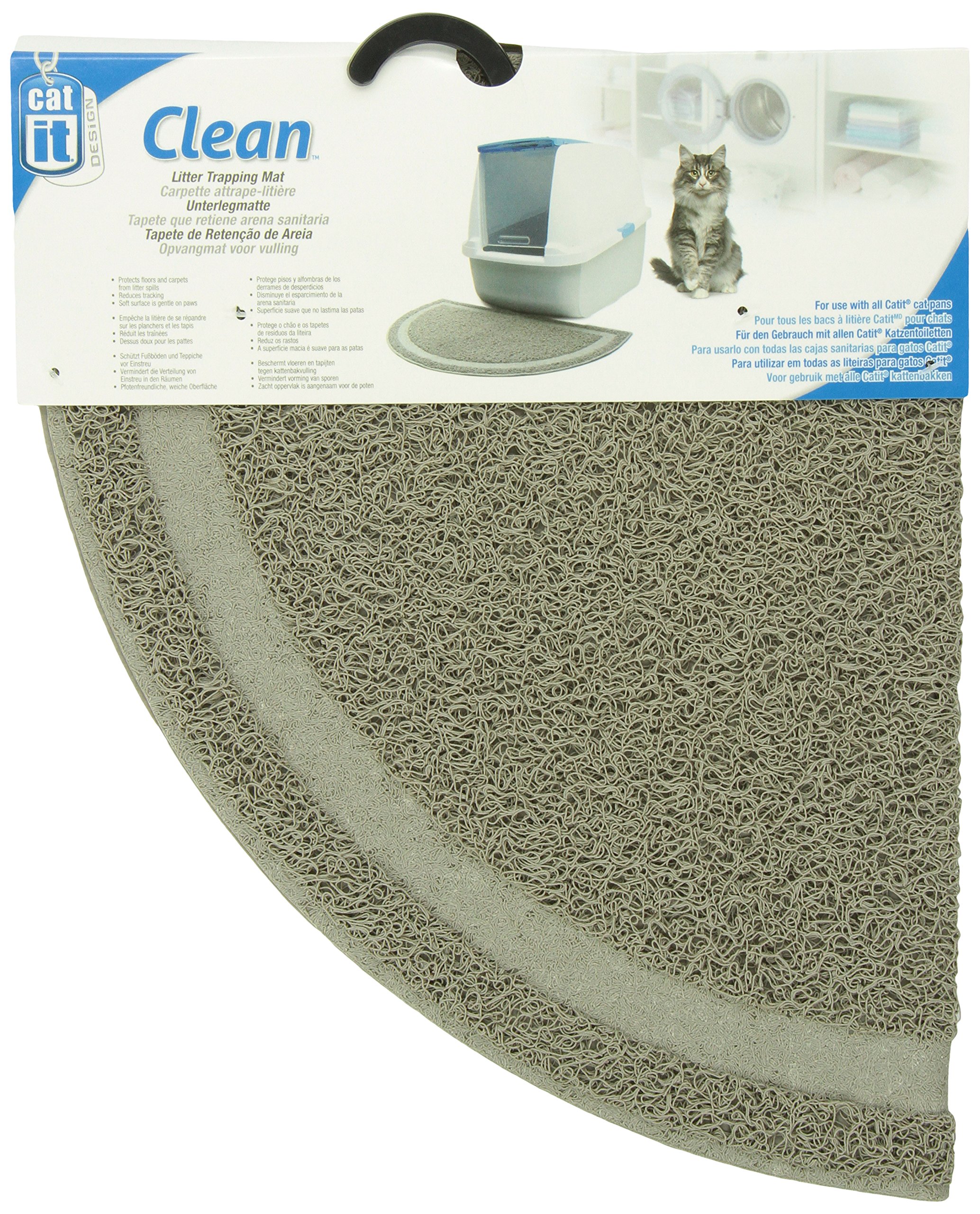 catit-tapis-maison-de-toilette-gris-pour-chats image 2
