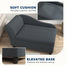 pawhut-canap-pour-petit-chien-avec-coffre-de-rangement-gris-fonc image 8