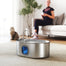 pawhut-fontaine-eau-7l-inox-avec-filtres-et-pompe-silencieuse-pour-chats-et-chie image 3
