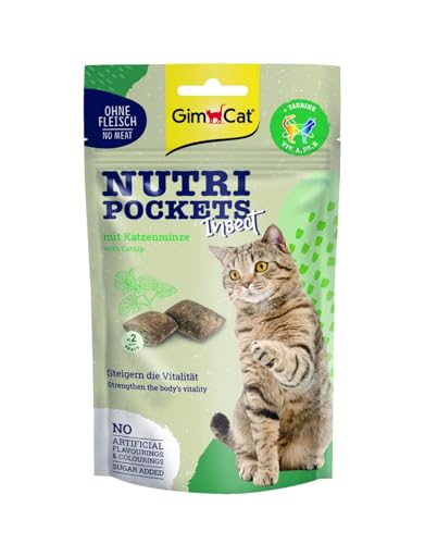 gimcat-nutri-pockets-insecte-et-herbe-chat-friandise-croustillante-sachet-60-g image 3