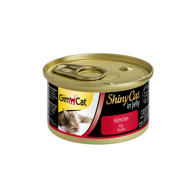 gimcat-shinycat-in-jelly-poulet-nourriture-humide-chat-48-x-70-g image 1