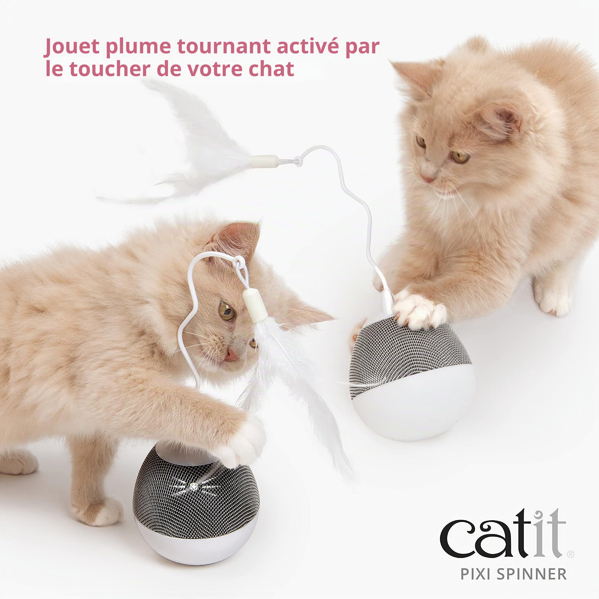 catit-pixi-spinner-jouet-lectronique-pour-chat-blanc-et-bleu image 3