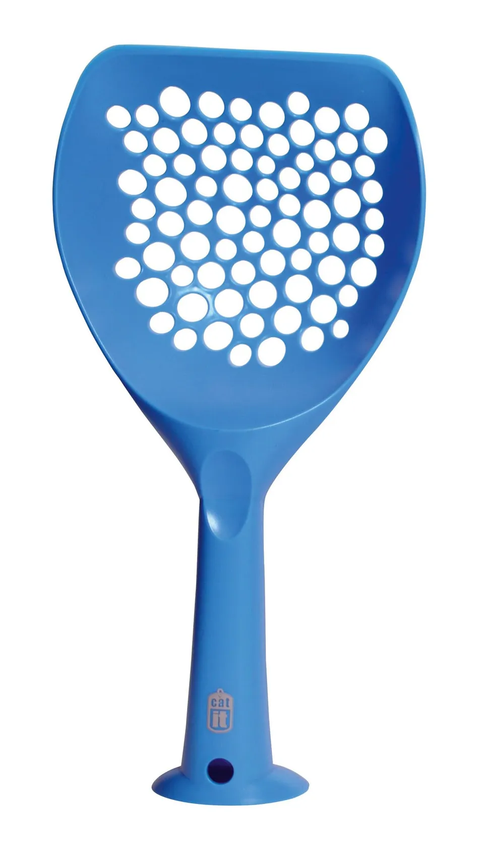 catit-pelle-liti-re-bleue-grands-interstices-pour-liti-re-agglom-rante image 1