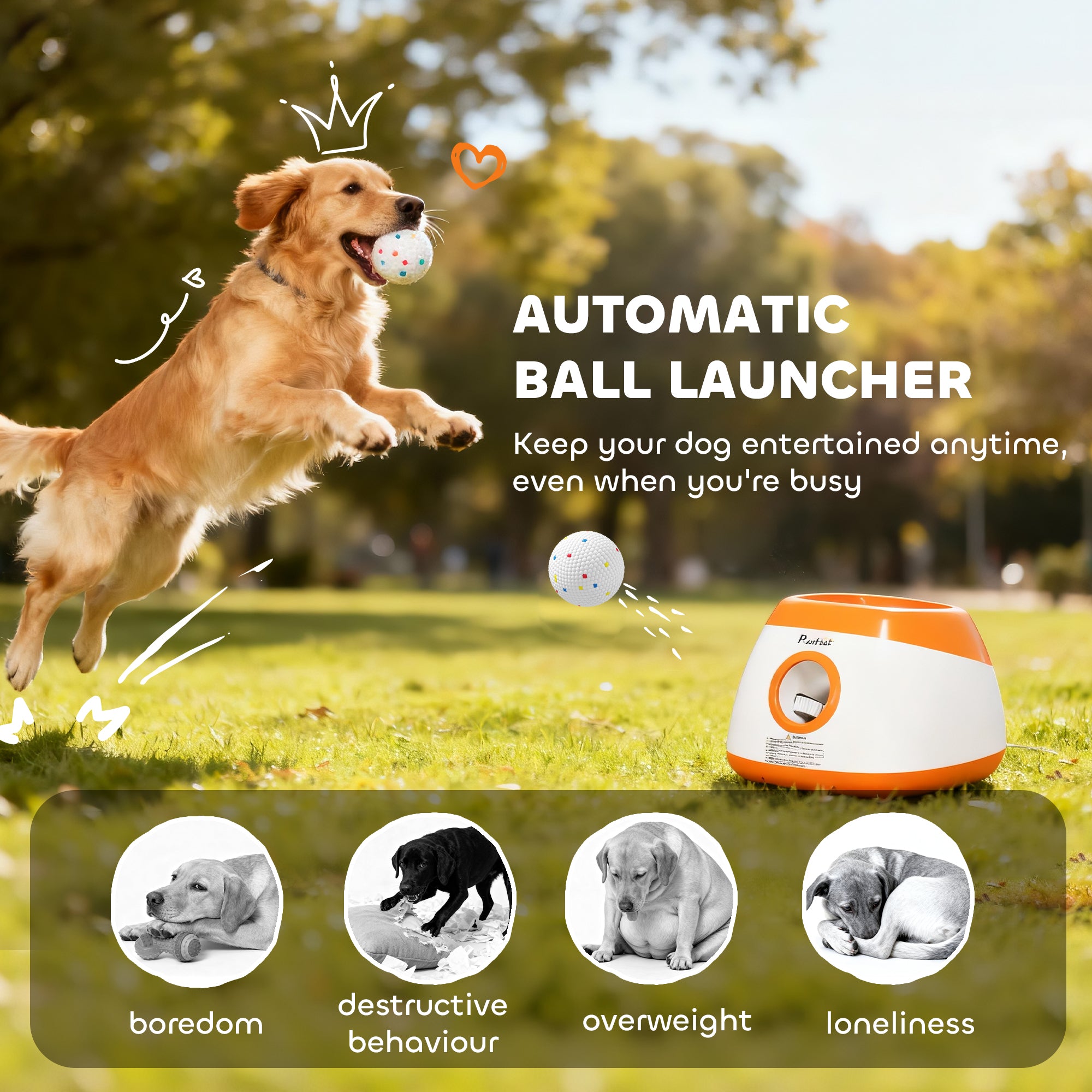 pawhut-lanceur-de-balles-automatique-pour-chien-8-24-m-rechargeable-t-l-commande image 6