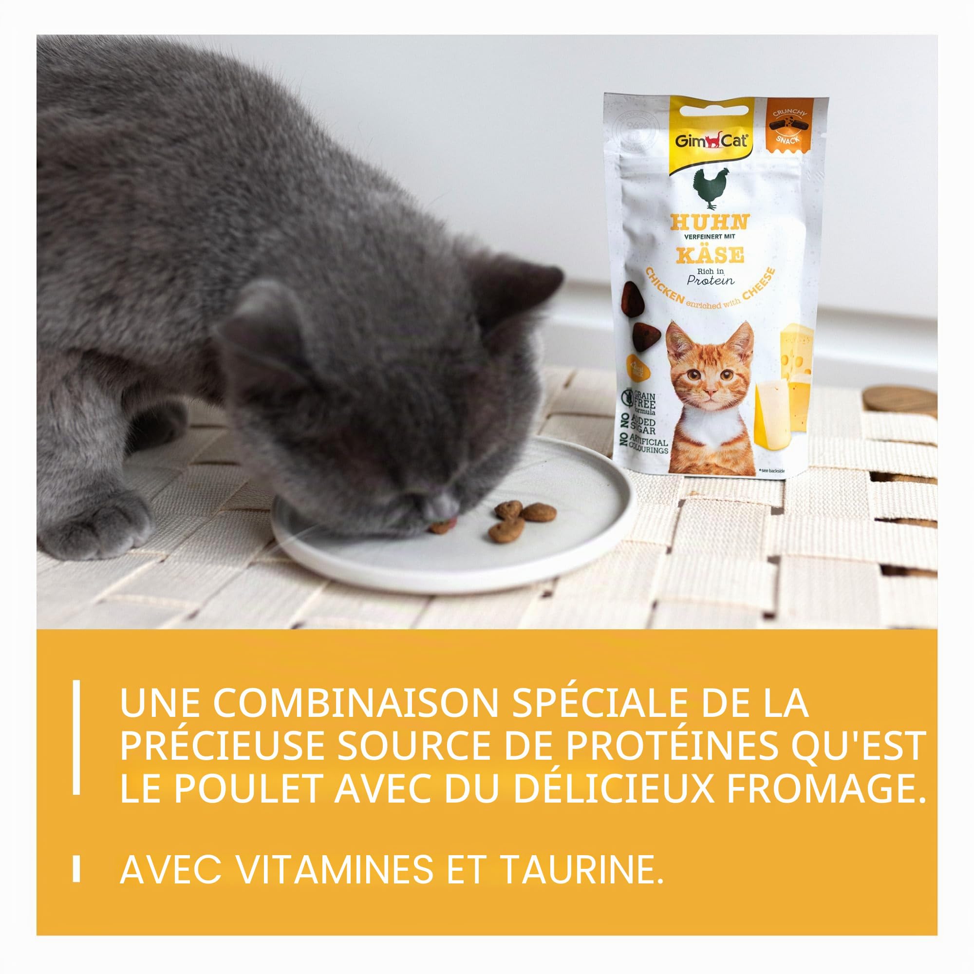 gimcat-crunchy-snacks-poulet-avec-fromage-friandise-croustillante-pour-chat-50-g image 3