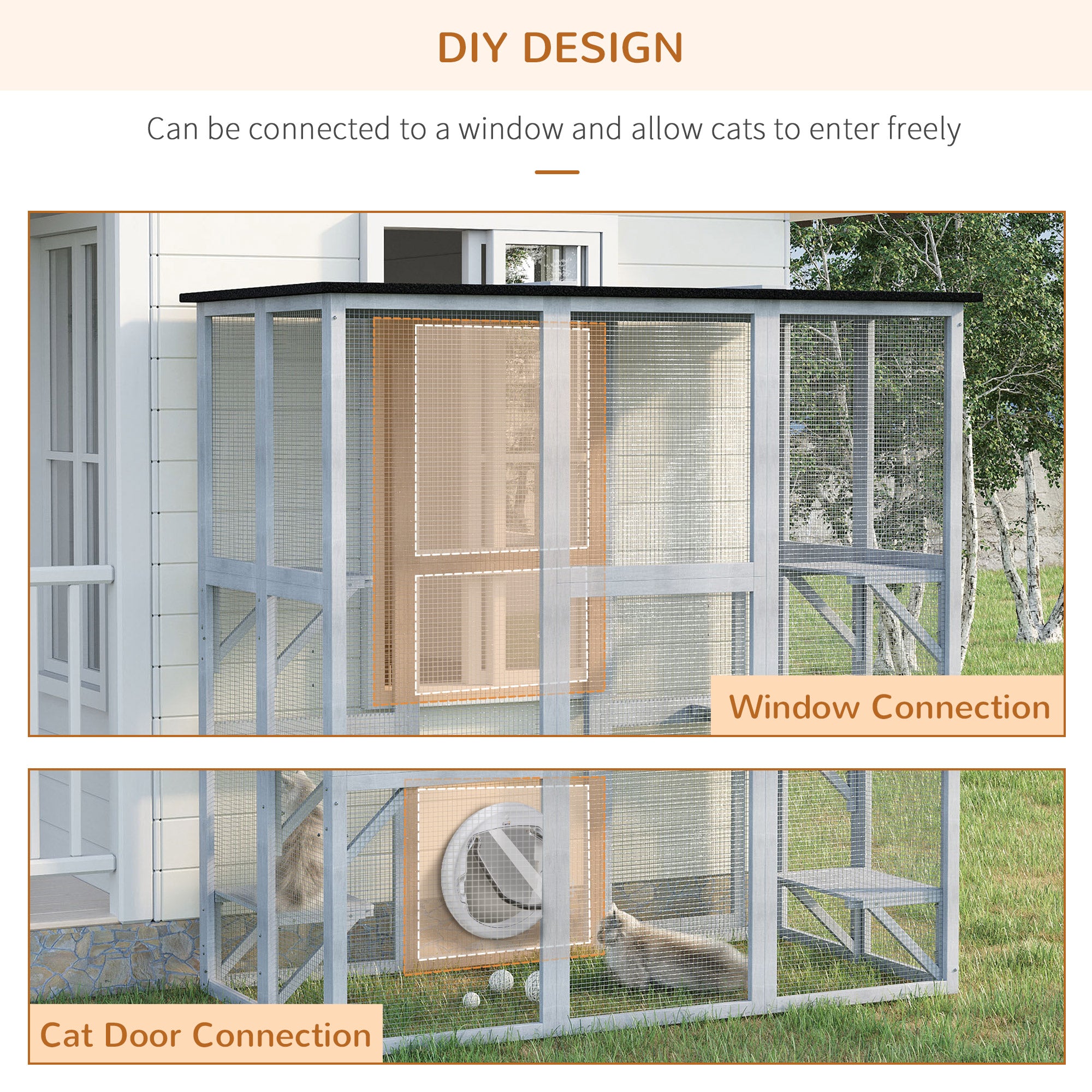 pawhut-enclos-ext-rieur-catio-multi-chats-180-x-98-x-180-cm image 6