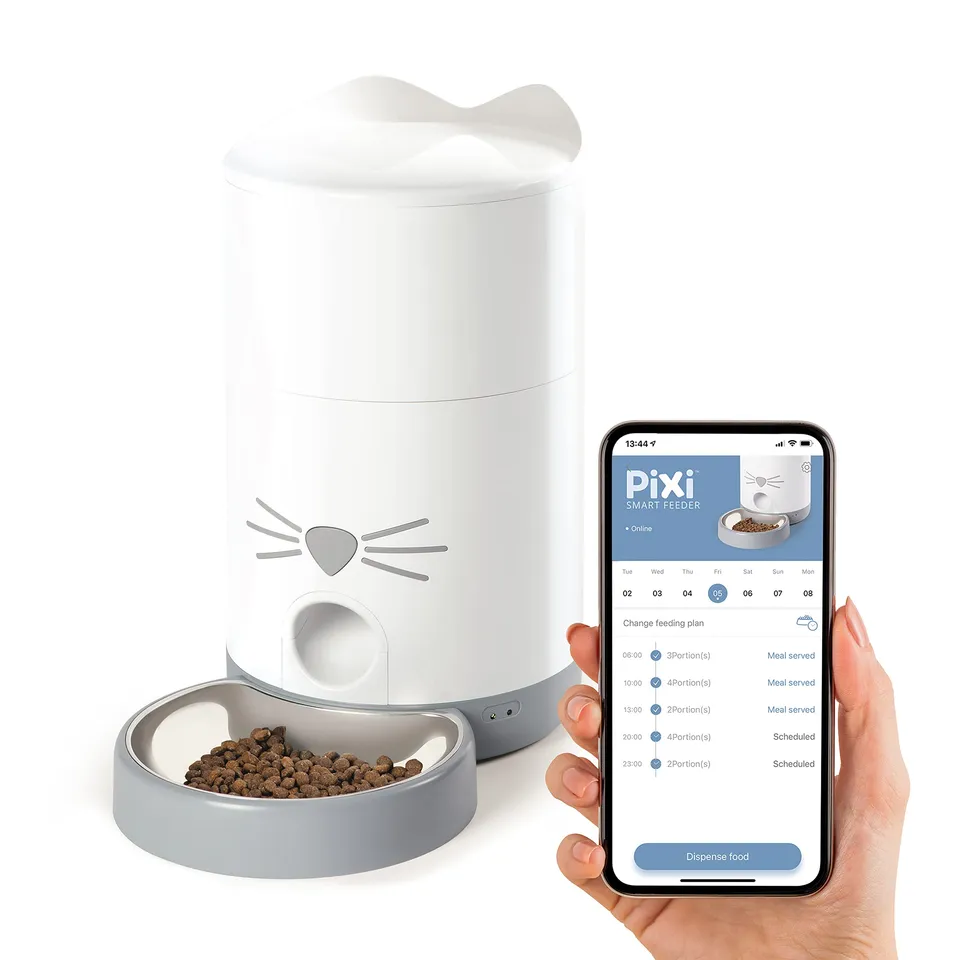 catit-pixi-smart-feeder-distributeur-automatique-pour-chat-1-2-kg-wifi image 1