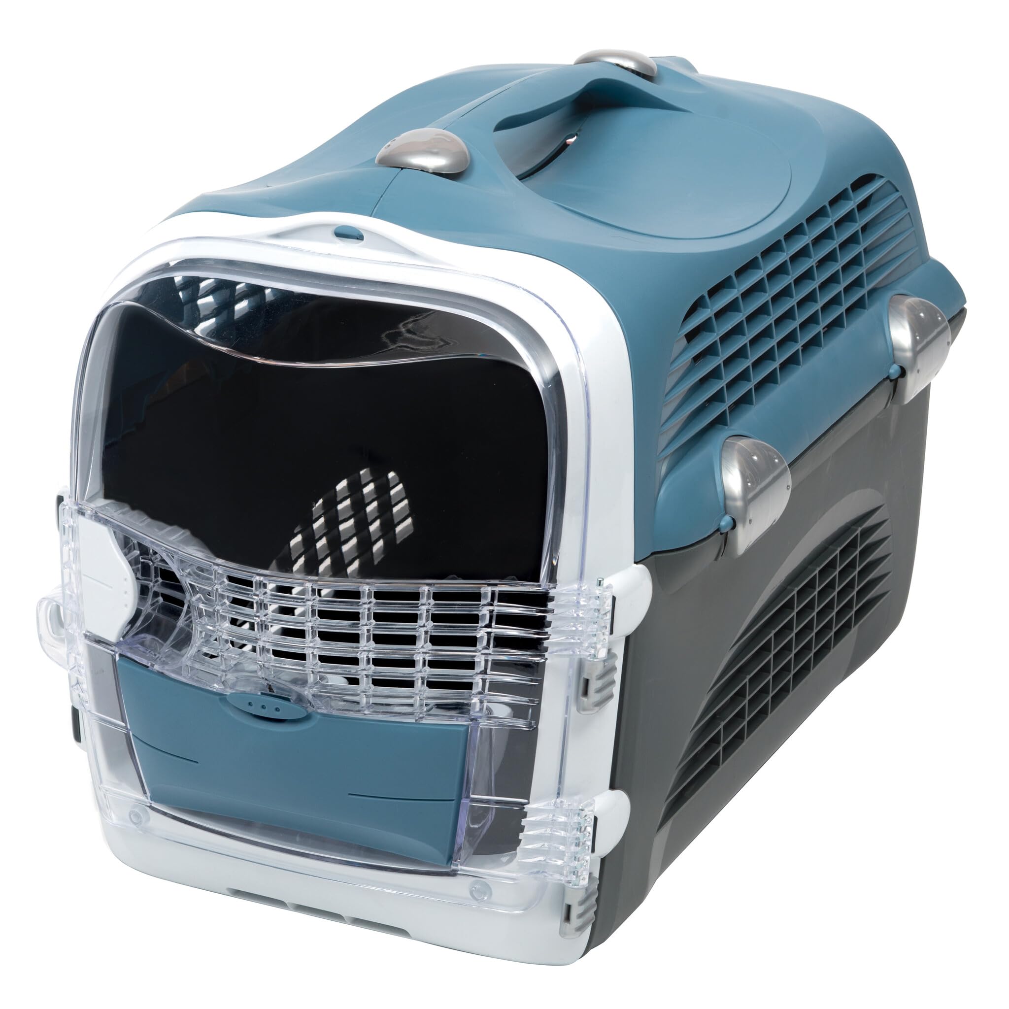 catit-design-cabrio-porte-chat-bleu-gris image 1