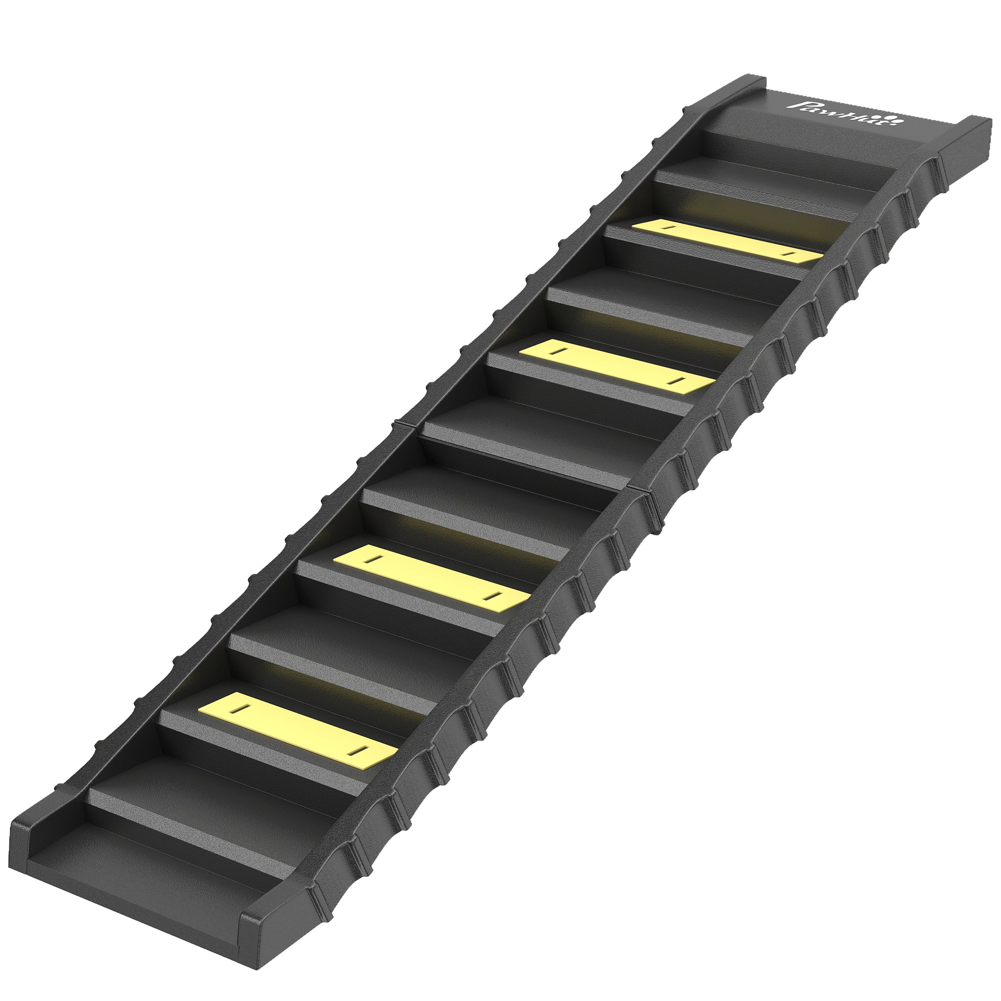 pawhut-rampe-escalier-pliante-pour-chien-voiture-suv-68-kg-noir image 2
