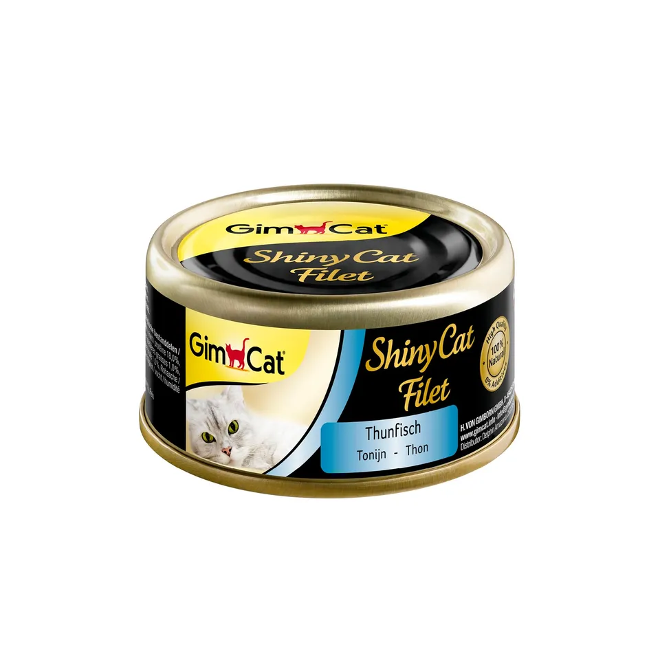 gimcat-shinycat-filet-thon-aliment-chat-24-x-70-g image 1