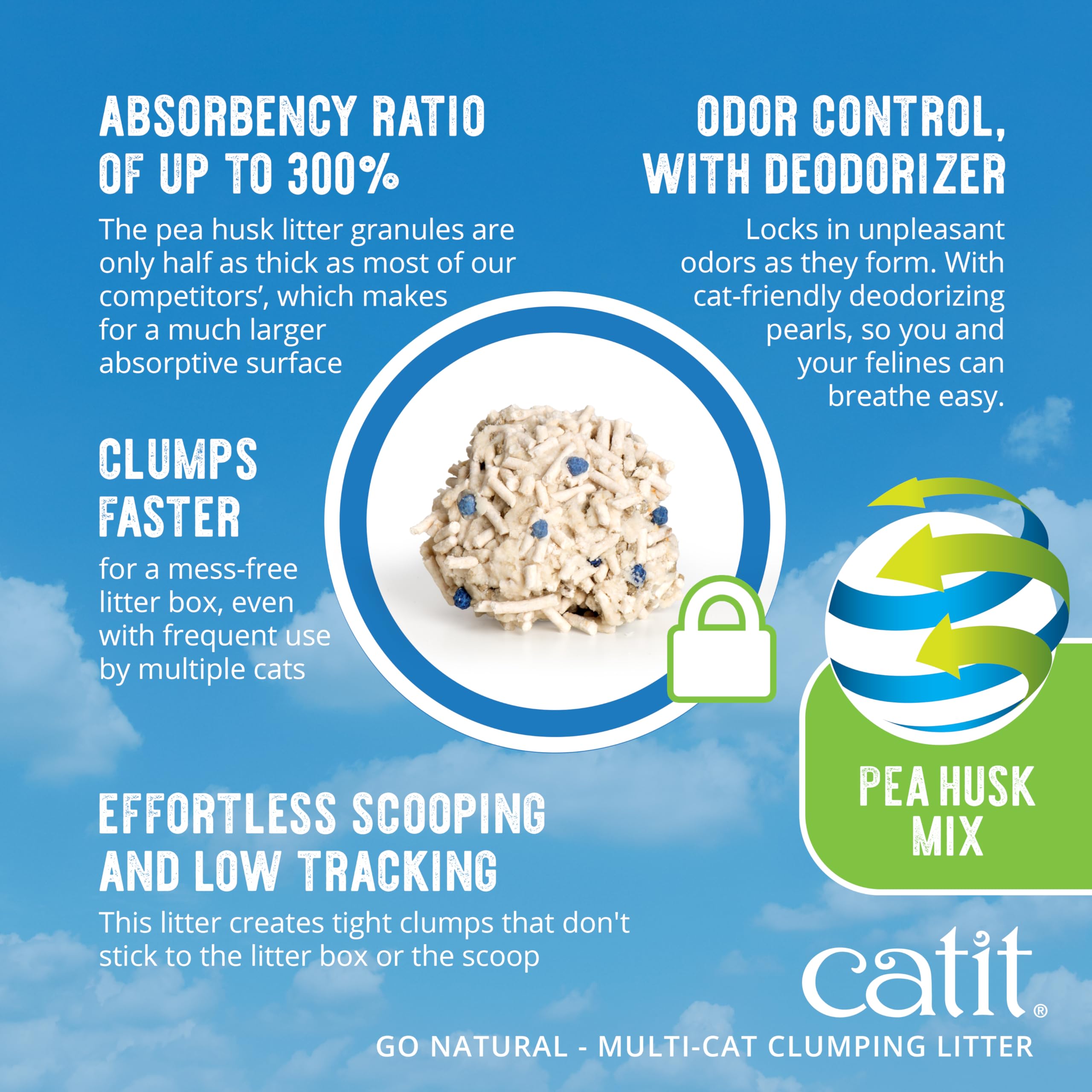 catit-go-natural-liti-re-agglom-rante-multi-chats-vanille image 4