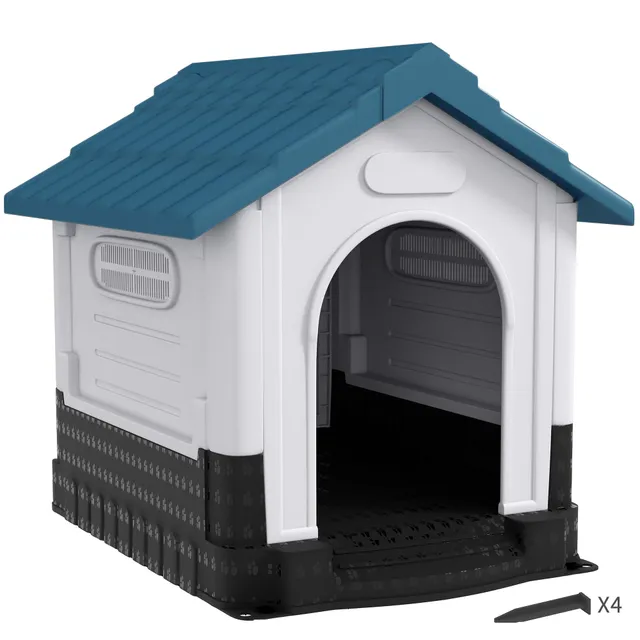 pawhut-coolbreeze-niche-pour-chien-tanche-pour-animaux-moyens-et-grands-101-x-88 image 1