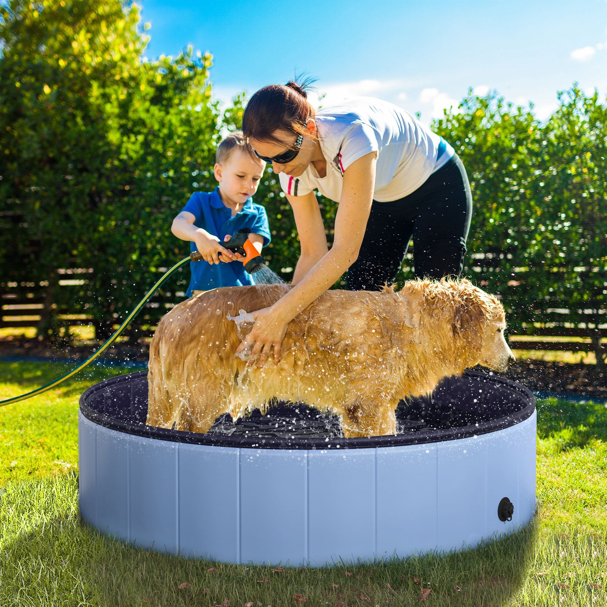 pawhut-piscine-pour-chien-pliable-120-x-30-cm-bleue-antid-rapante image 4