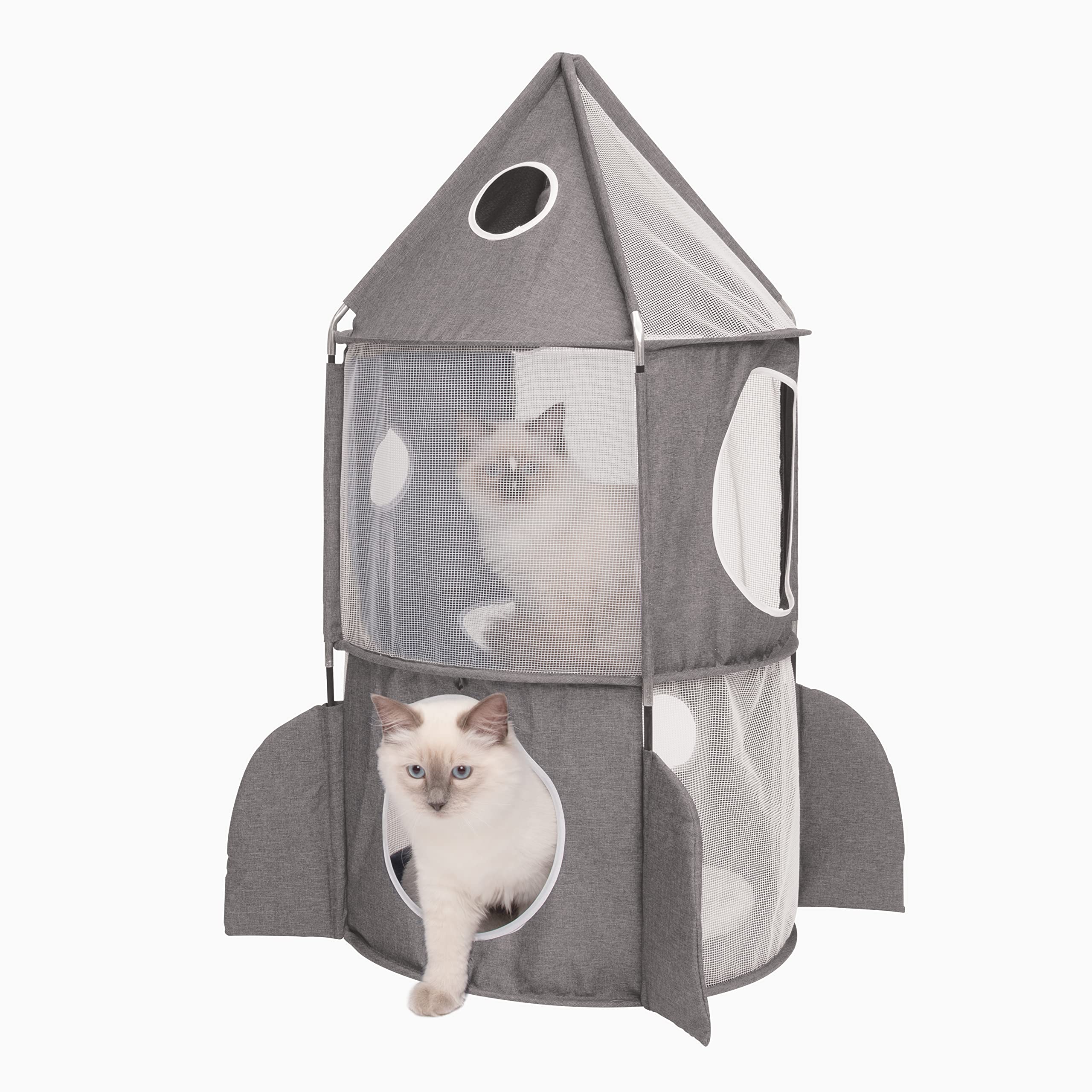 catit-vesper-fus-e-bleu-tour-de-jeu-fus-e-3-niveaux-pour-chat image 8