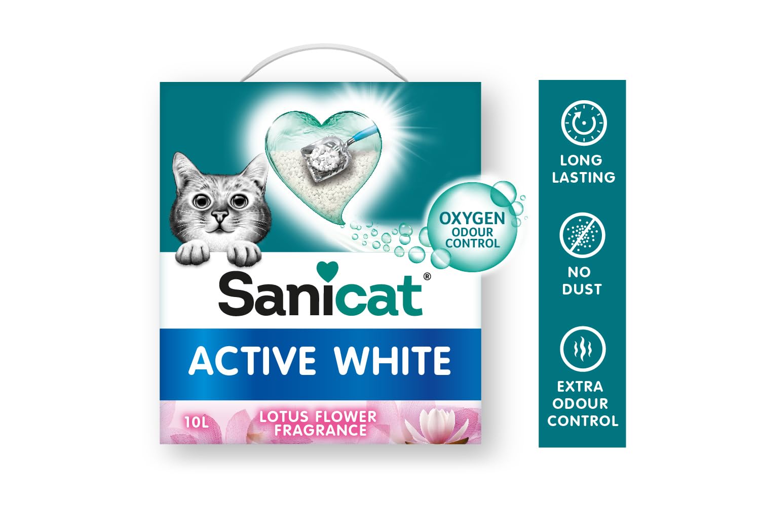 sanicat-active-white-liti-re-agglom-rante-fleur-de-lotus-6-l image 3