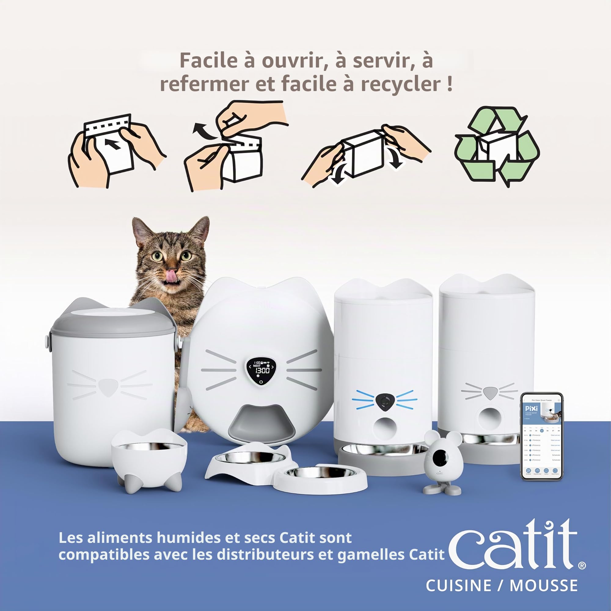 catit-cuisine-mousse-poisson-de-mer-thon-et-saumon-p-t-e-compl-te-sans-c-r-ales- image 7