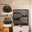pawhut-cage-hamster-4-tages-31-x19-x31-5-avec-fond-verre-tremp-noire image 8