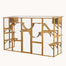 pawhut-enclos-ext-rieur-catio-avec-toit-300-x-95-x-188-cm-jaune image 2